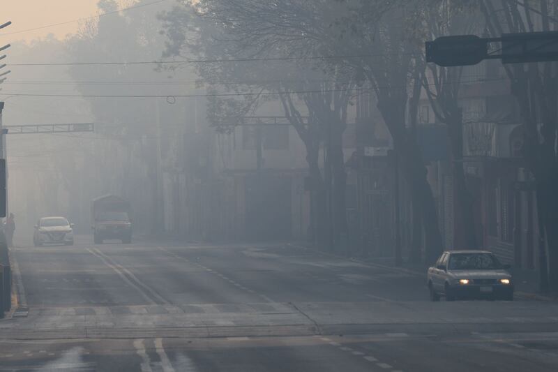Festejos de fin de año dejan mala calidad del aire en CDMX y Edomex