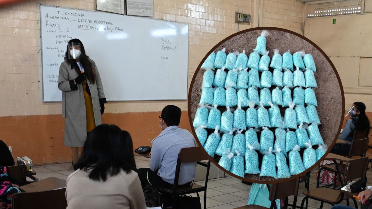 A partir del 17 de abril, los alumnos de educación básica tendrán charlas de 10 a 15 minutos diarios sobre el efecto de drogas como el fentanilo