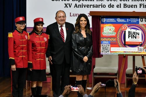Economía y Lotería Nacional difunden el XV Aniversario de El Buen Fin, evento comercial más importante de México