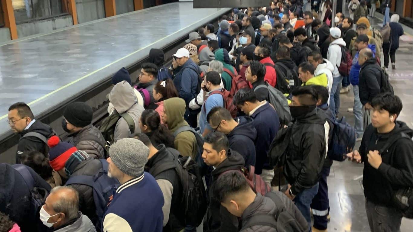 Cierre de estación del Metro de la CDMX