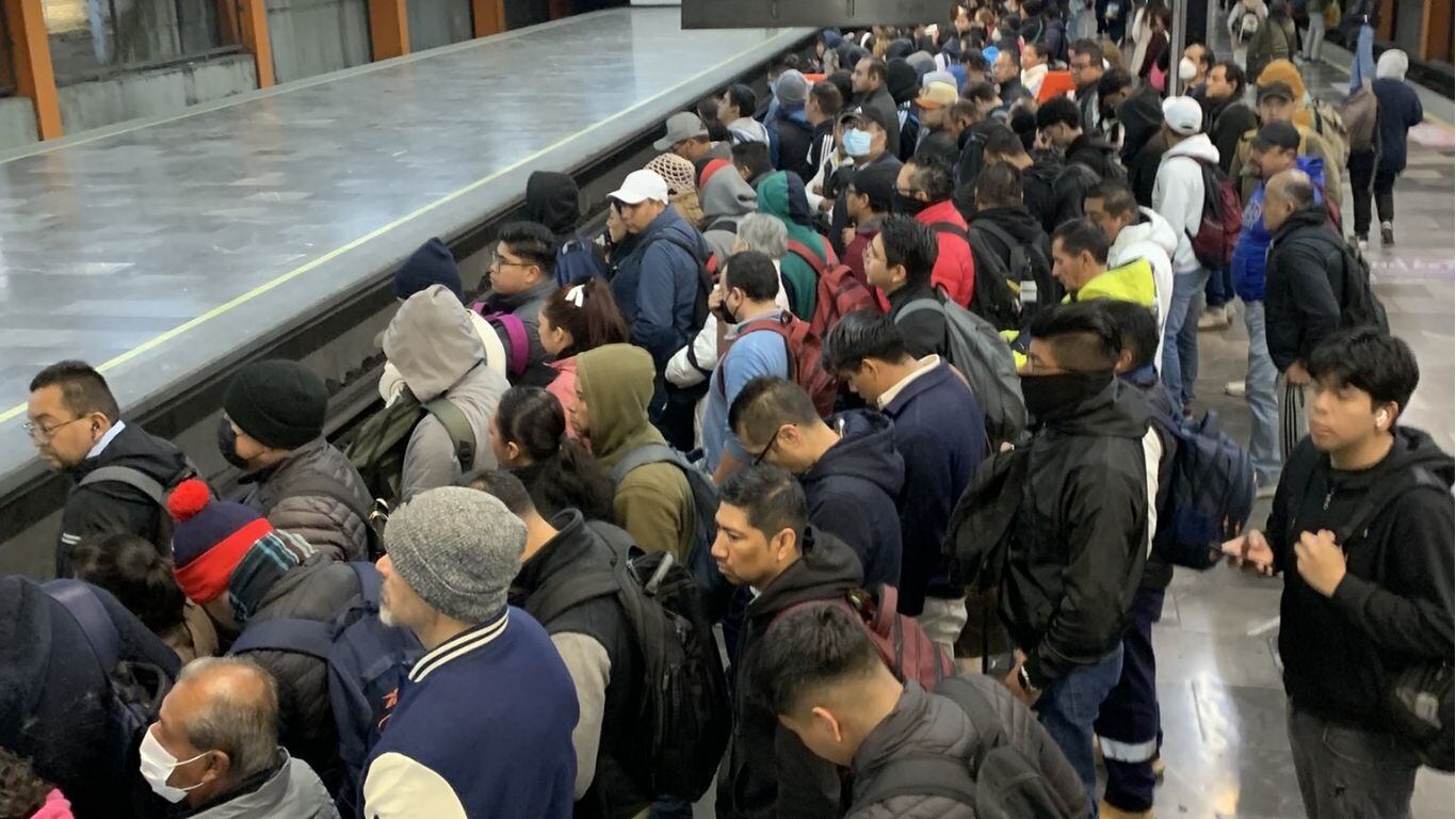 Cierre de estación del Metro de la CDMX