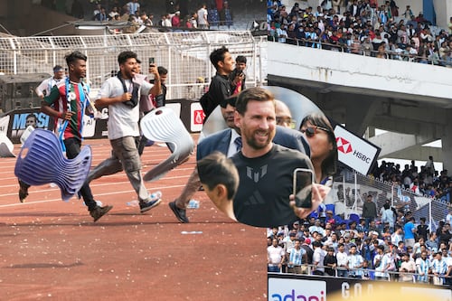 Visita de Messi a India se sale de control: Organizador fue detenido