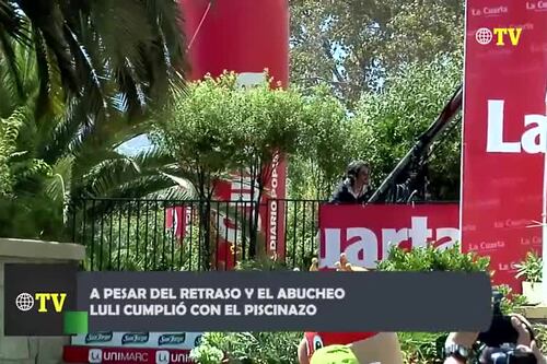 Lado B: Abucheo y performance destacaron en piscinazo de Luli en Viña 2016