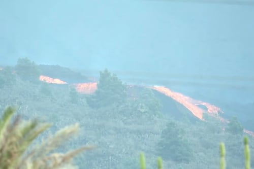 En la Palma, las evacuaciones siguen ante la erupción del volcán Cumbre Vieja
