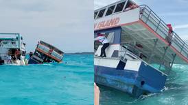 Mujer muere tras hundimiento de ferry turístico en las Bahamas 