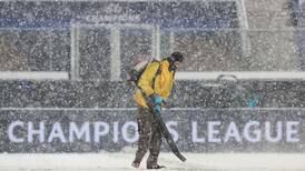 Se suspende el Atalanta vs Villarreal por intensa nevada
