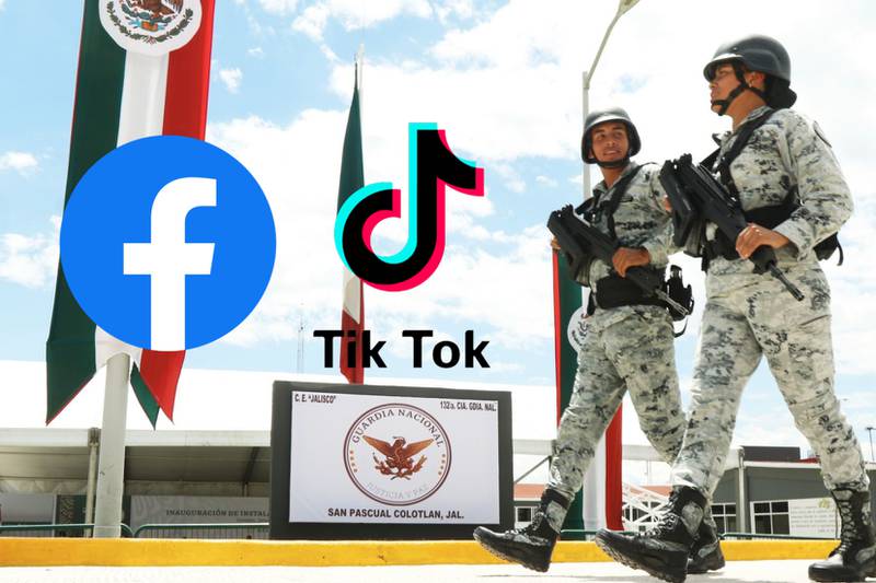 Guardia Nacional investiga a elementos que usan TikTok y Facebook
