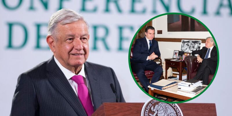 El presidente hizo referencia a la reunión entre Adrián de la Garza y Luis Almagro