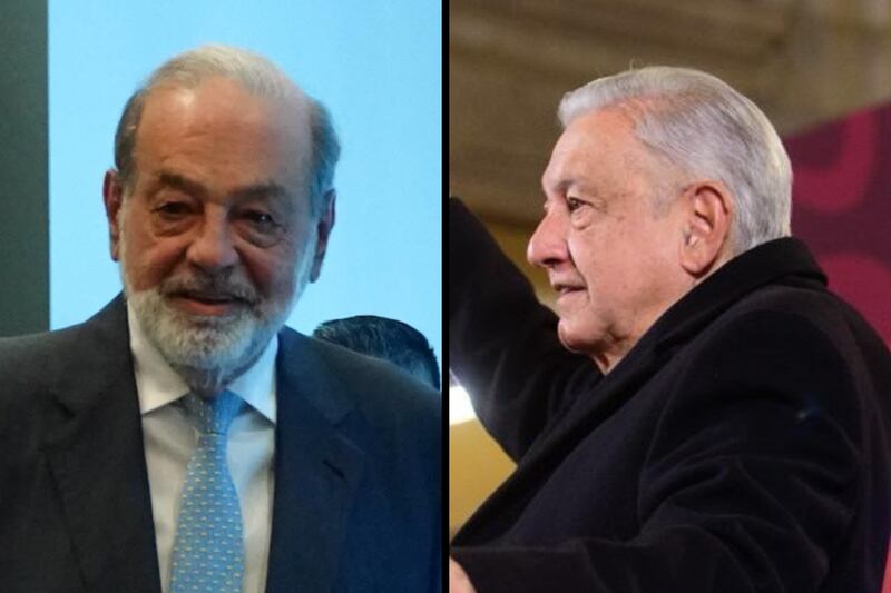 El presidente reconoció tener diferencias con Carlos Slim, sin embargo, lo consideró "una persona que respeta la investidura presidencial"