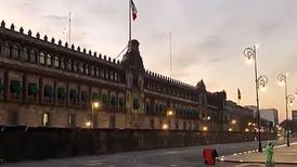 Vallas metálicas rodean Palacio Nacional a dos días de la Marcha por Nuestra Democracia