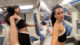 Joven baila en Metro de Londres y se convierte en estrella de TikTok