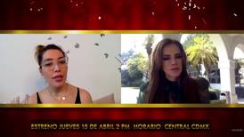 Lucía Méndez estrena su canal de YouTube con Frida Sofía como invitada